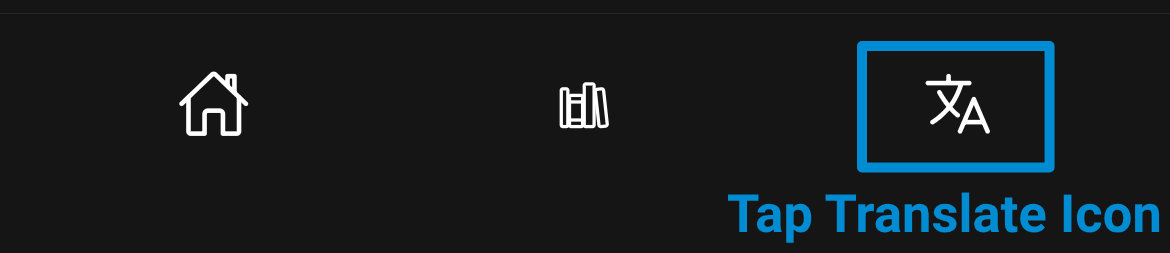 Go to translation page